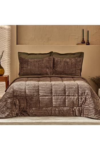 Karaca Home Monroe Double Pure Style Comfort Set Khaki