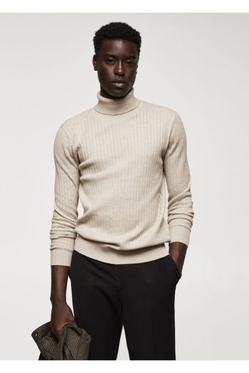 MANGO Man High-Top-Pullover