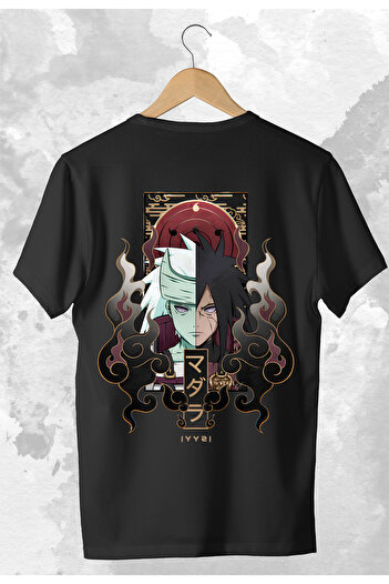 Storepoint Naruto Shippuden: Uchiha Madara Printed Oversized Anime T-shirt