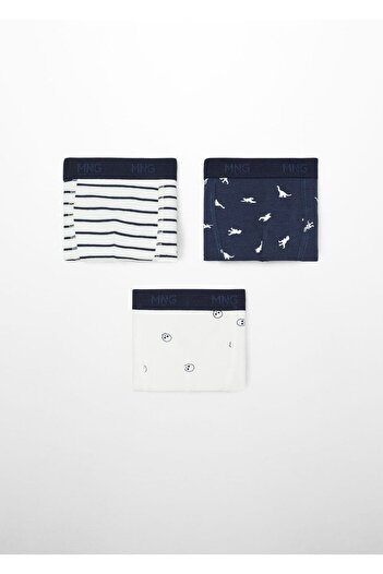 MANGO Kids Set de pijamale bej pentru ea