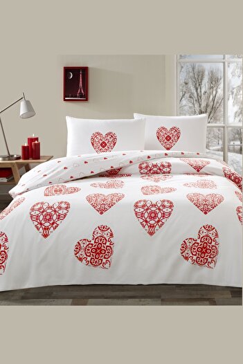 Taç Cordelia Valentine's Day Double Duvet Cover Set - Valentine's Day Gifts