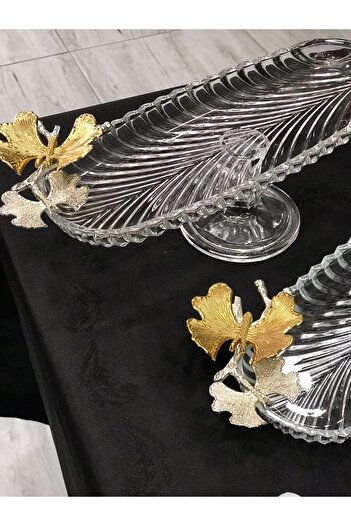 Santara AVANGARDE GOLD METAL GORGEOUS PRESENTATION SET WITH DOUBLE BUTTERFLY 6 TANES PRESENTATION