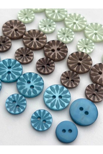 Kent Pazarı Baby Vest Button 3 Colors 30 Pieces