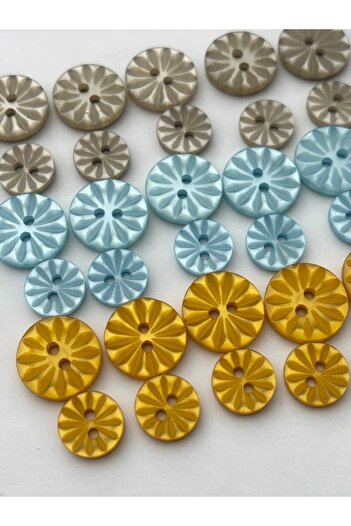 Kent Pazarı Baby Vest Button 3 Colors 30 Pieces