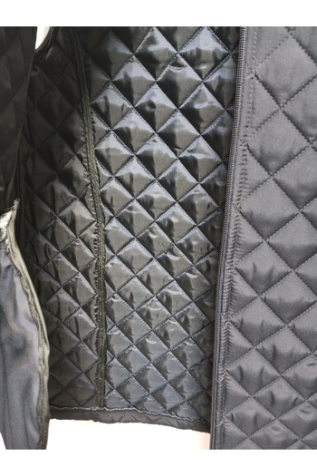 AKŞEN GİYİM NAVY BLUE COLOR QUILTED VEST WITH SIDE POCKETS