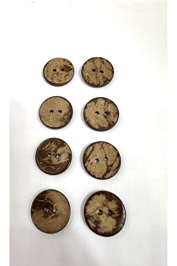 ODDA TASARIM ATÖLYESİ Real coconat 8-piece set 1.5 cm