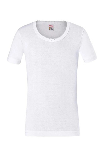 Namaldı Girl's Rib Cotton Half Sleeve Undershirt 3 Pieces