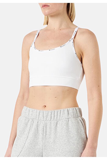 Champion BH Elastischer Sport-BH mit verstellbarem Träger, Racerback und Logoprint