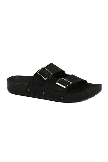 Pierre Cardin ® |   PC-7035-3485 Μαύρο Skin - Γυναικείες Παντόφλες
