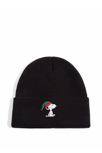 Mavi Christmas Themed Black Beret1912100-900