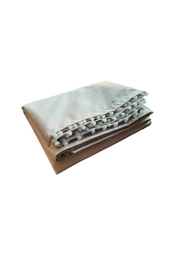 pamukkale branda Waterproof Balcony Curtain - with Cornish Buckle and Laces
