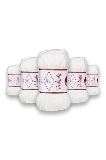 LaVita Yarn Περισσότερες πληροφορίες για το πλέξιμο με βελονάκι Diamond 5 Pack Amigurumi Χειροποίητο Νήμα Taka Yarn (λευκό-9501)