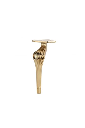 EYM Ottoman Lüx Metal Ayak 16 cm Altın Mobilya Koltuk Ayağı