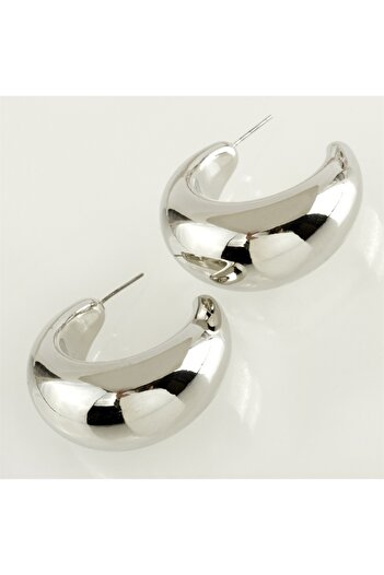 Vitastyle Halfmoon Chunky Plumy Earrings