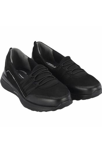 Forelli 46704-G Riba Black Women's Comfort Leather Shoes