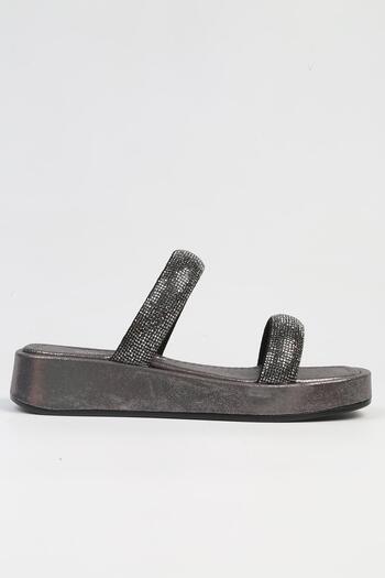 Pierre Cardin ® |   PC-53089- 3950 Platinum-Γυναικείες Πέτρινες Παντόφλες