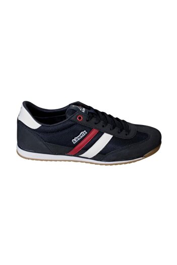 Kinetix KINETIX Black Striped Thin Non-Slip Rubber Sole Sports Indoor Shoes