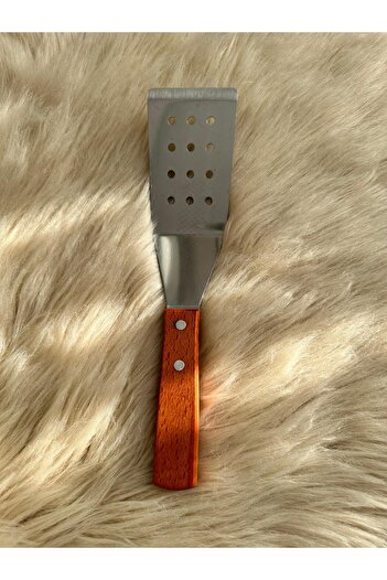 M Mimoza Park Luxury Wooden Handle Stainless Steel Spatula - Pie - Pizza - Dough