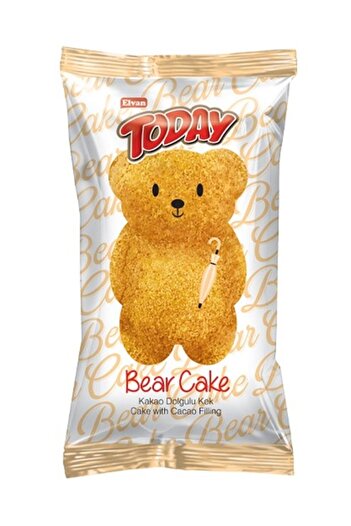 Elvan Bear Kek Çikolatalı 40 Gr. 24 Adet (1 Kutu)