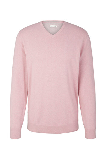 Tom Tailor Strickpullover Pullover V-Ausschnitt