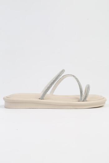 Pierre Cardin ® |   PC-5102-3891 Μπεζ-Γυναικείες Παντόφλες