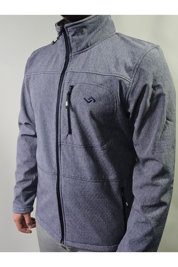 Jump Men's Water Repellent, Windproof Slim Fit Softshell Jacket