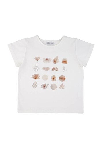 best kids Girl's Ecru Printed Blouse