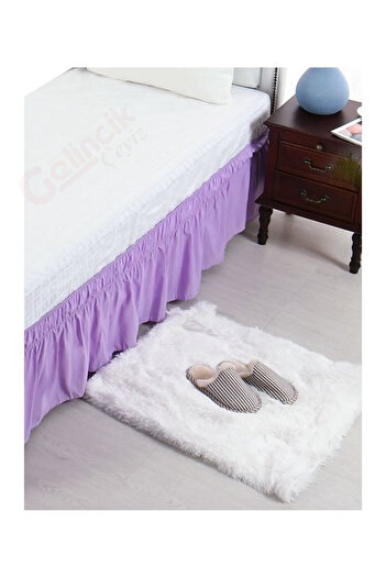 Gelincik Çeyiz Base Skirt, Base Ruffle, Single Person, 42x700cmBed Skirt