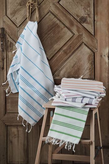 Denizli Concept Striped Sultan 2-Piece Pashkir Apple Green