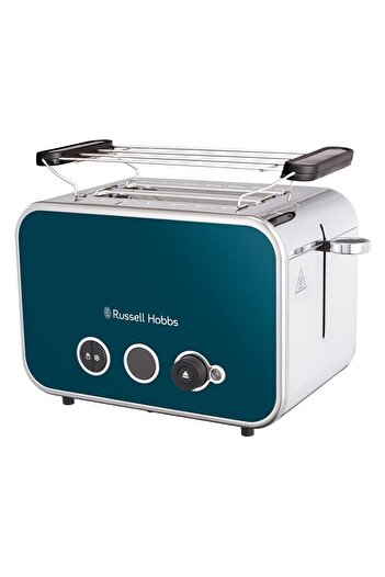 RUSSELL HOBBS Distinctions 26431-56 Toaster Stainless Steel Ocean Blue