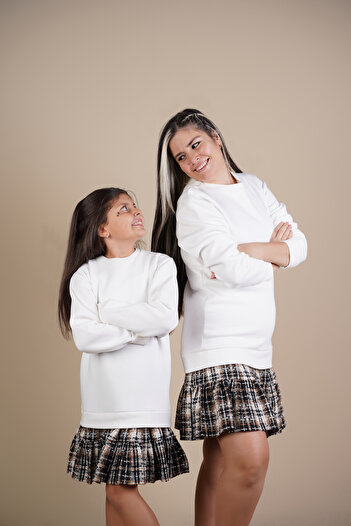 EYLÜL ELİF BUTİK Φόρεμα φούτερ Mother Daughter