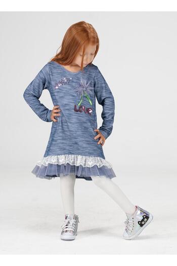LupiaKids Lace Flared Girl's Dress Lp-22win-073
