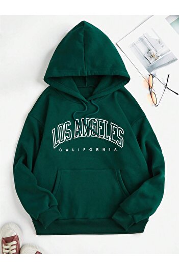 DAXİS Sportwear Company UNISEX LOS ANGELES HOODED SWEATSHIRT DAXİS Sportwear Company