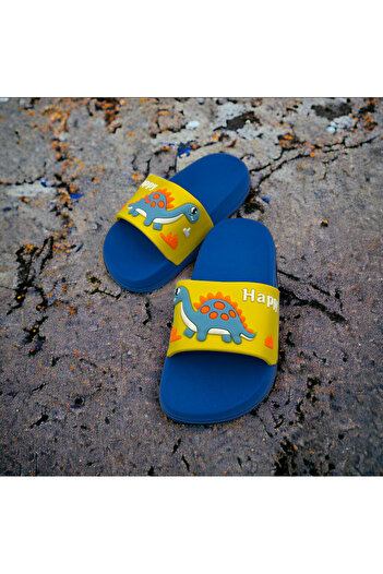 GEZER BOY'S SLIPPERS STREET SEA BEACH POOL SLIPPERS