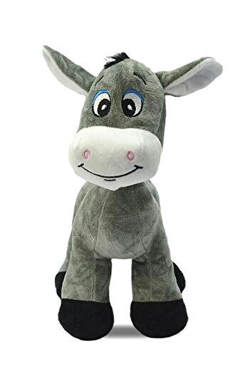 Şeker Adası Cute Donkey 28 Cm - Sleeping and Playmate Donkey Plush Toy Halley