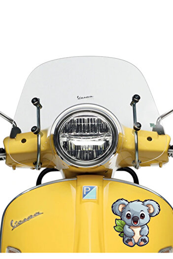 MegaSticker Autocolant drăguț Koala pentru mașină, motocicletă, cască, laptop, parbriz 13x11 cm