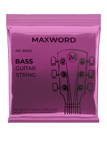 Maxword GT-Bass Quality Bass Guitar String 1 Set Set