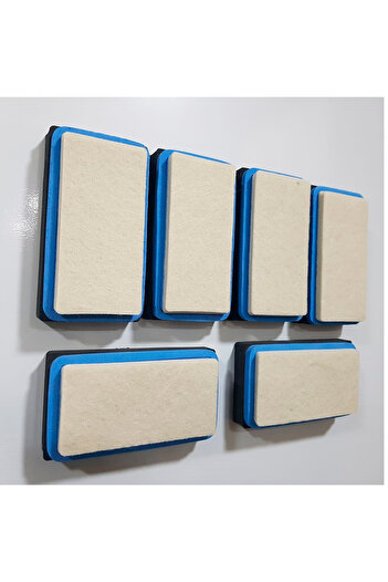 Green Class Cartridge Board Eraser - with magnet - 6 Refills