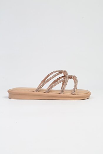 Pierre Cardin ® |   PC-5104-3891 Μπεζ-Γυναικείες Παντόφλες
