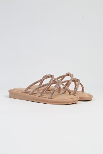 Pierre Cardin ® |   PC-5104-3891 Μπεζ-Γυναικείες Παντόφλες