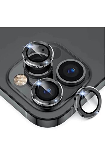 Go Aksesuar زجاج واقي لعدسة الكاميرا متوافق مع iPhone 14 Pro و14 Promax