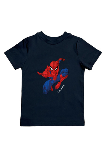 SPIDERMAN printed spider-man cotton combed cloth summer children's T-shirt