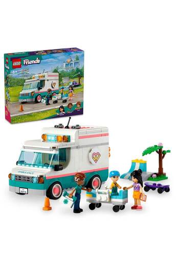 LEGO Friends Heartlake City Hospital Ambulance 42613 Creative Toy Building Set (344 PIECES)