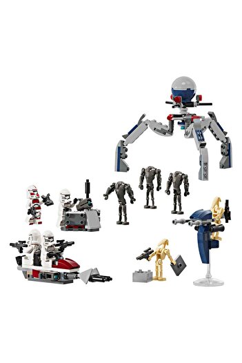 LEGO ® Star Wars™ Clone Trooper and Combat Droidi Battle Pack Set 75372- Age 7 and Up Star Wa