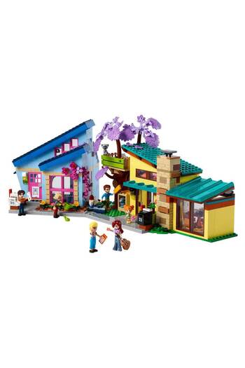 LEGO ® Friends Olly and Paisley's Family Houses 42620 - 5 Minifigures for Kids Age 7 and up