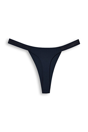 HNX Interlock Laser Cut Honeycomb Rubber Ghost Women's Thong Panties