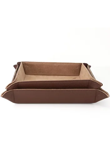 Onywatch Leather Tray Set Desktop Organizer Desktop Organizer Valet Tray Valet Tray Catch-all Tray Trinket