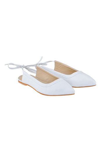NOOSY Women's Genuine Leather Ballerinas