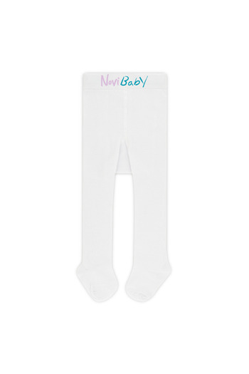 Novibaby Baby Cotton Pantyhose, Children Newborn Cotton Girls Boys School Socks, White Ecru Pink Black Gray