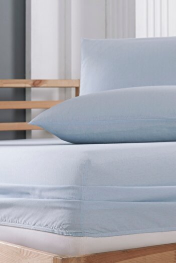 Valezium Akfil Fabric Elastic Fitted Pillowed Sheet Set